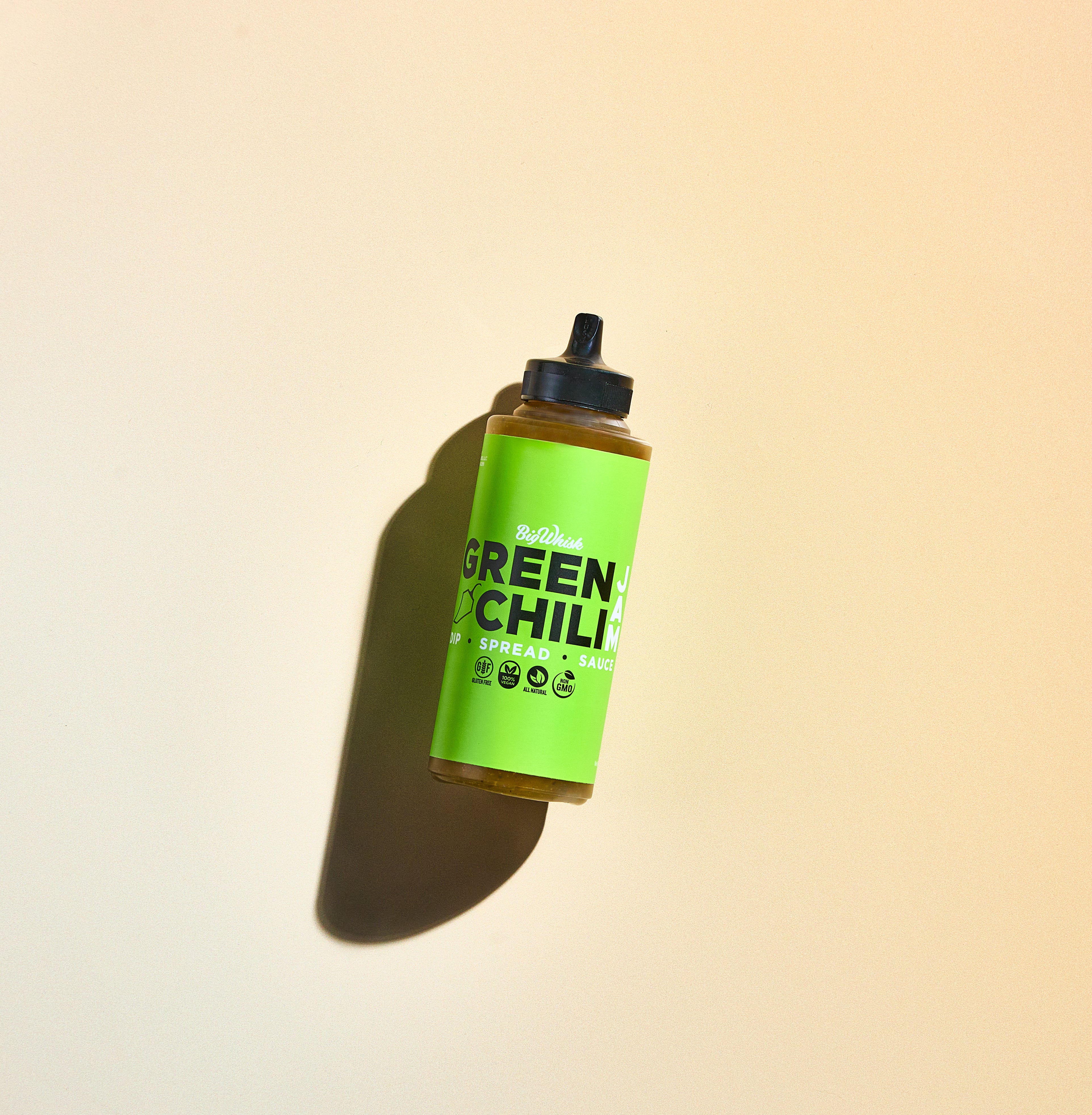 Green Chili Jam Squeeze Bottle