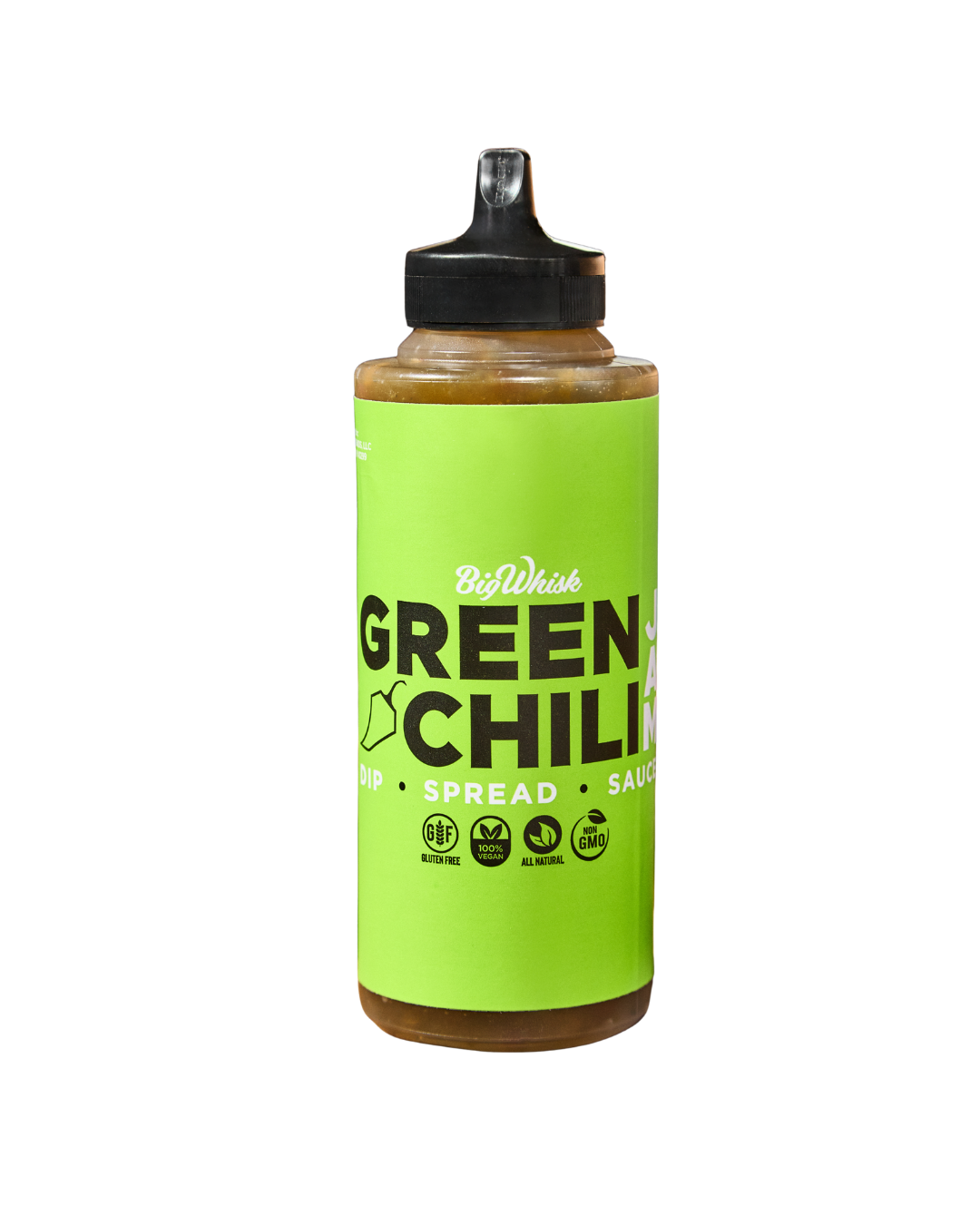 Green Chili Jam Squeeze Bottle