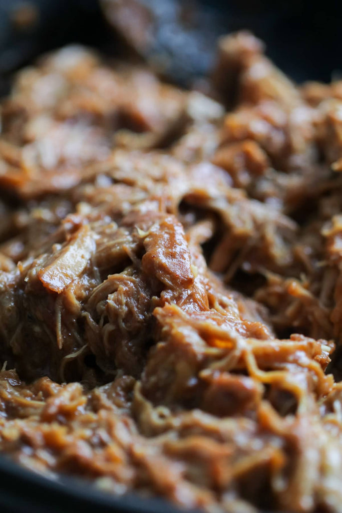 Green Chili Jam Slow cooker Pork, a delicous and easy way to cook pork shoulder or pork butt.