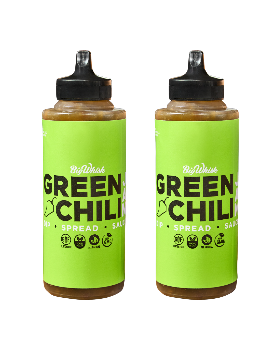 Green Chili Jam Squeeze Bottle 2-Pack Green Chili Jam
