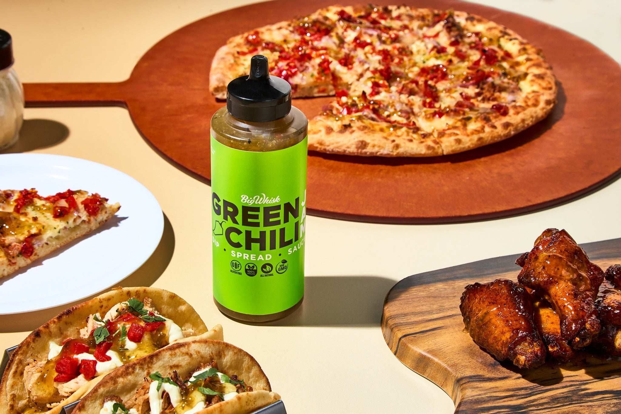 Green Chili Jam Squeeze Bottle