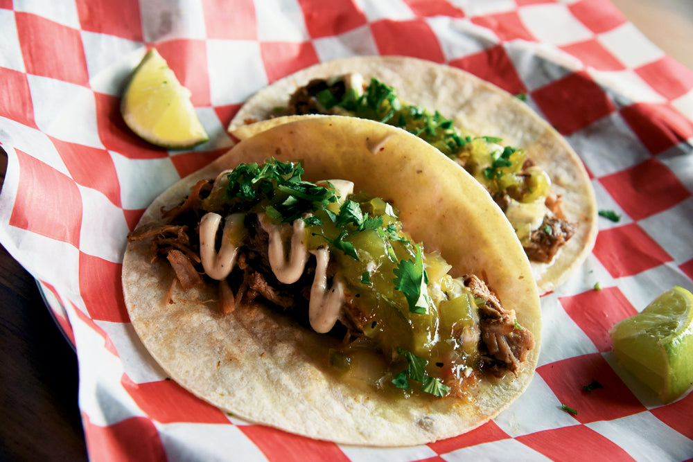 Green Chili Pork Taco