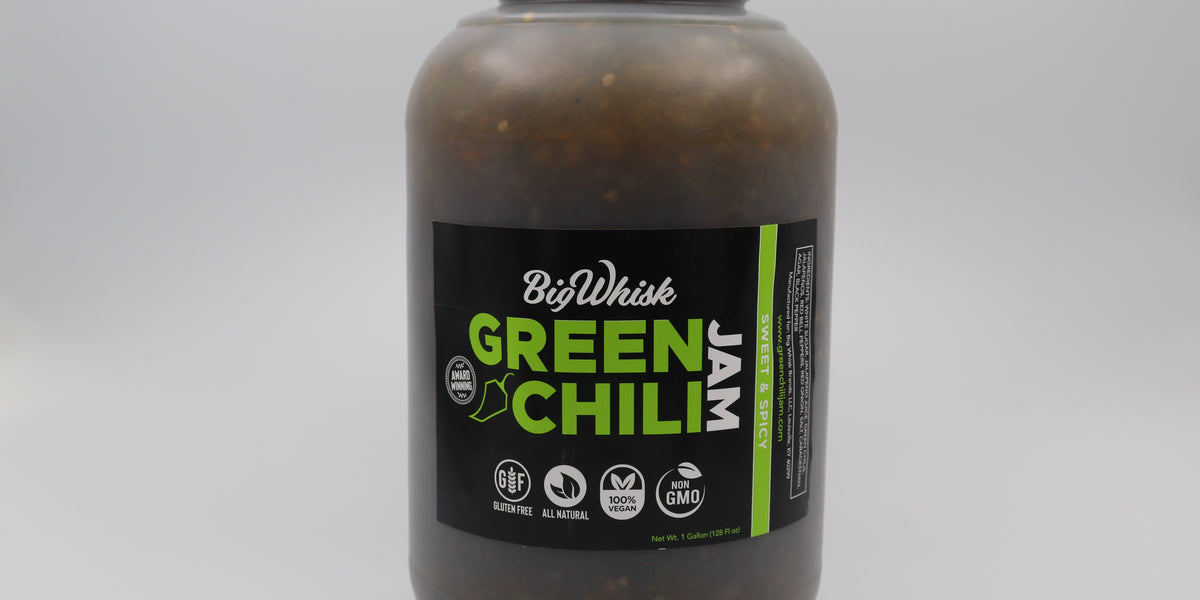 Green Chili Jam Gallon Green Chili Jam