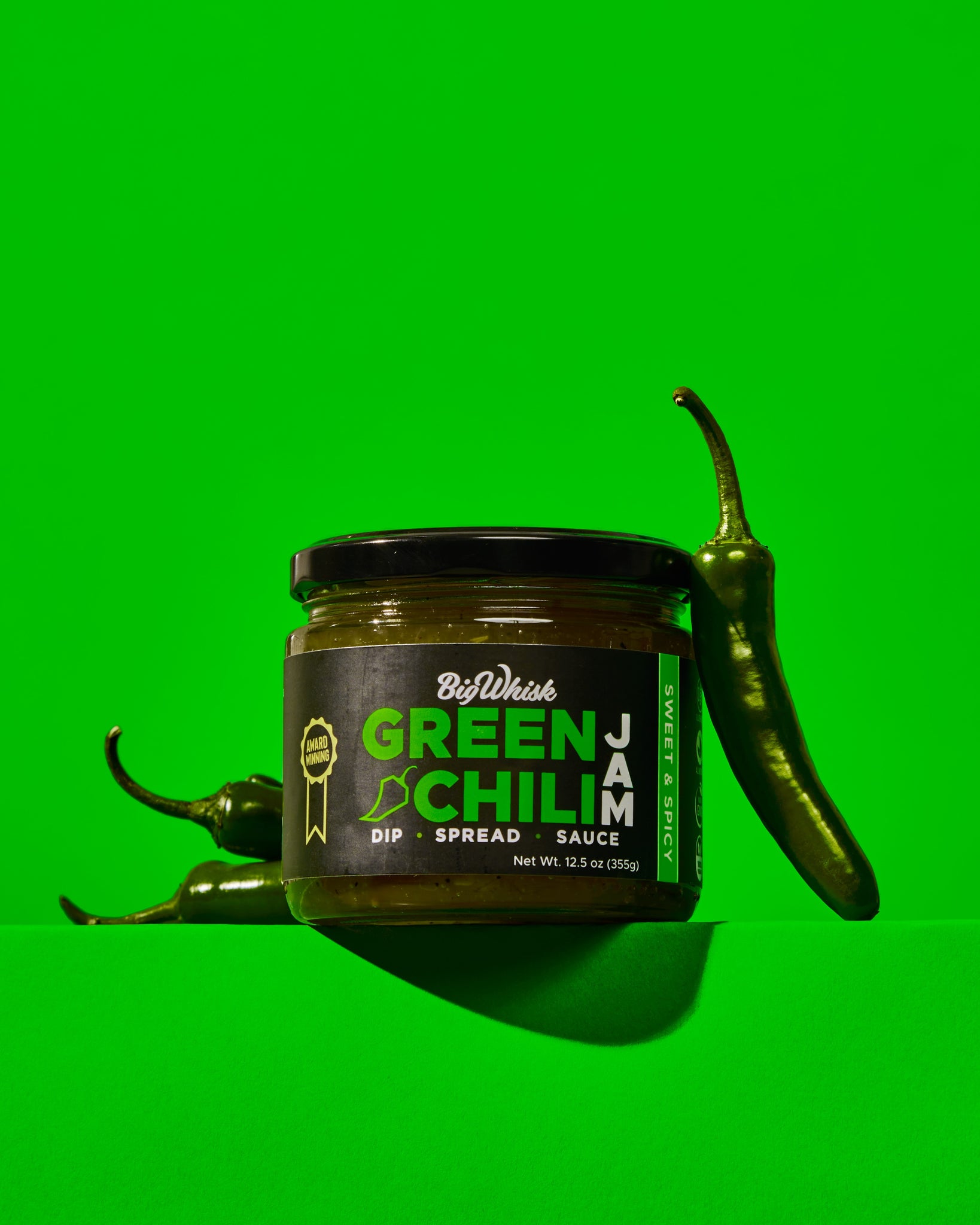 Green Chili Jam Green Chili Jam Allnatural, Glutenfree and Vegan